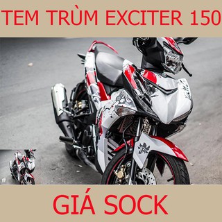 Tem Trùm Xe Exciter 150 ( Mới Nhất )