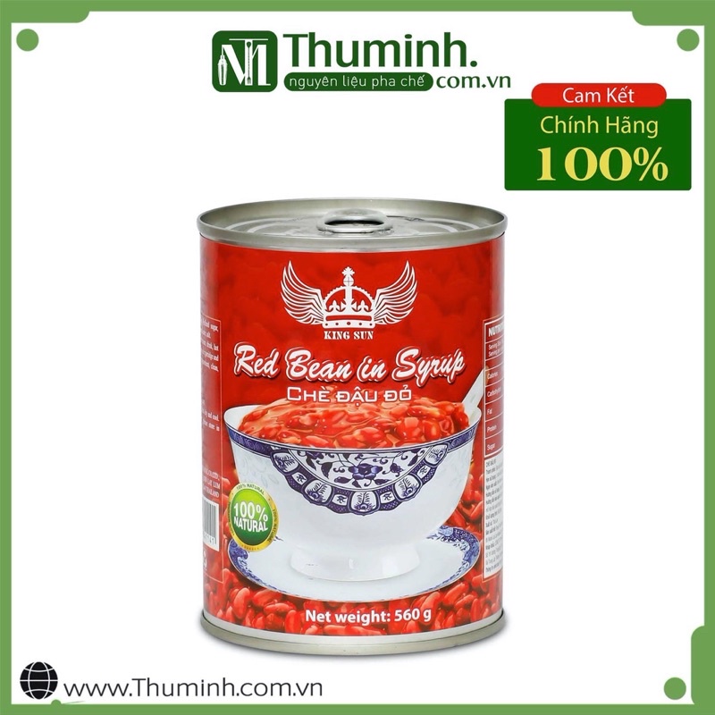 Đậu Đỏ Đóng Hộp Hiệu King Lon- 560g