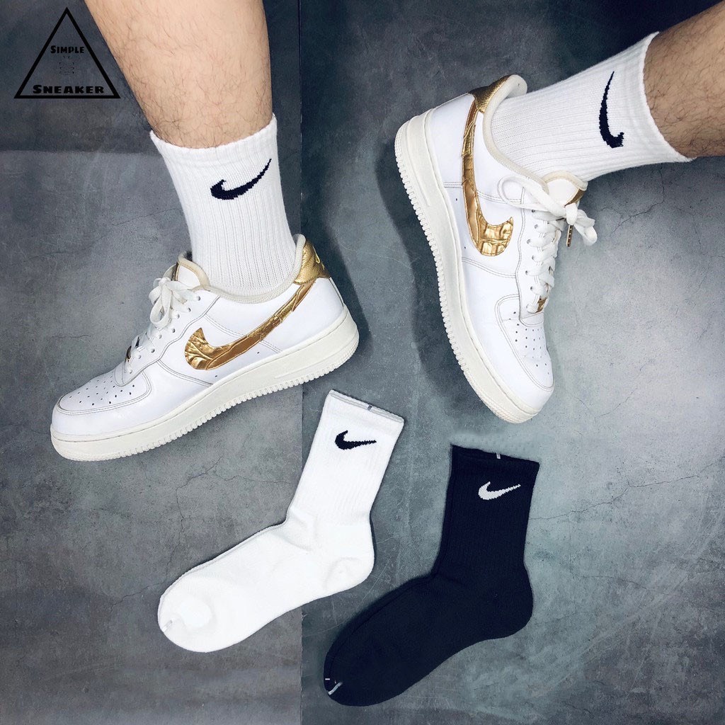 💛 Loại đẹp 💛 Tất nike nam nữ cổ cao thể thao, tất cao cổ cao cấp