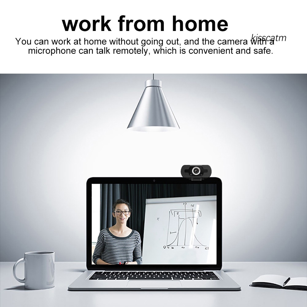 Webcam Kiss-Ws Usb 2.0 Hd 1080p Kèm Mic Cho Pc Laptop | BigBuy360 - bigbuy360.vn