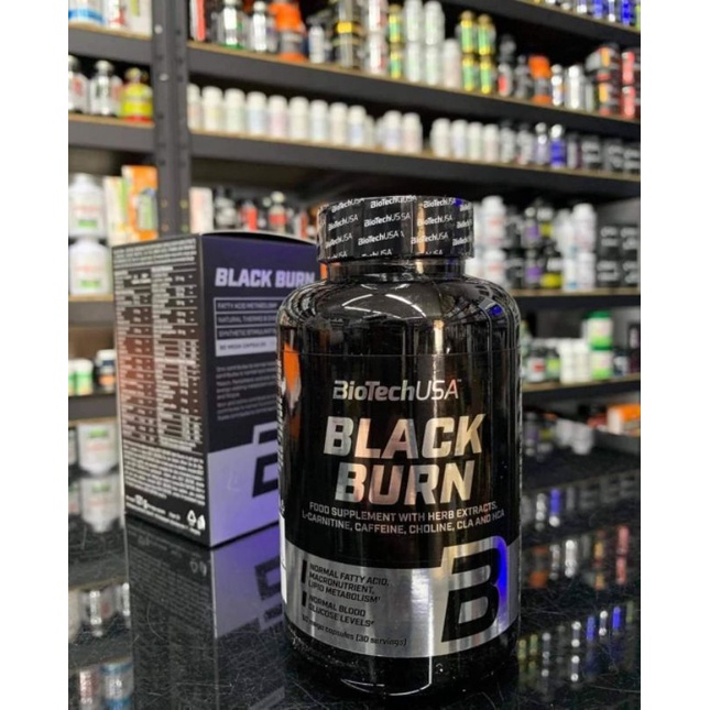 BiotechUSA Black Burn Viên Uống Đốt Mỡ Hộp 90 Viên