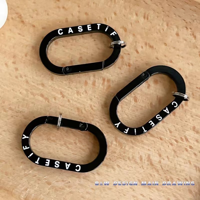 Móc Khóa Khắc Chữ Thời Trang Cổ Điển