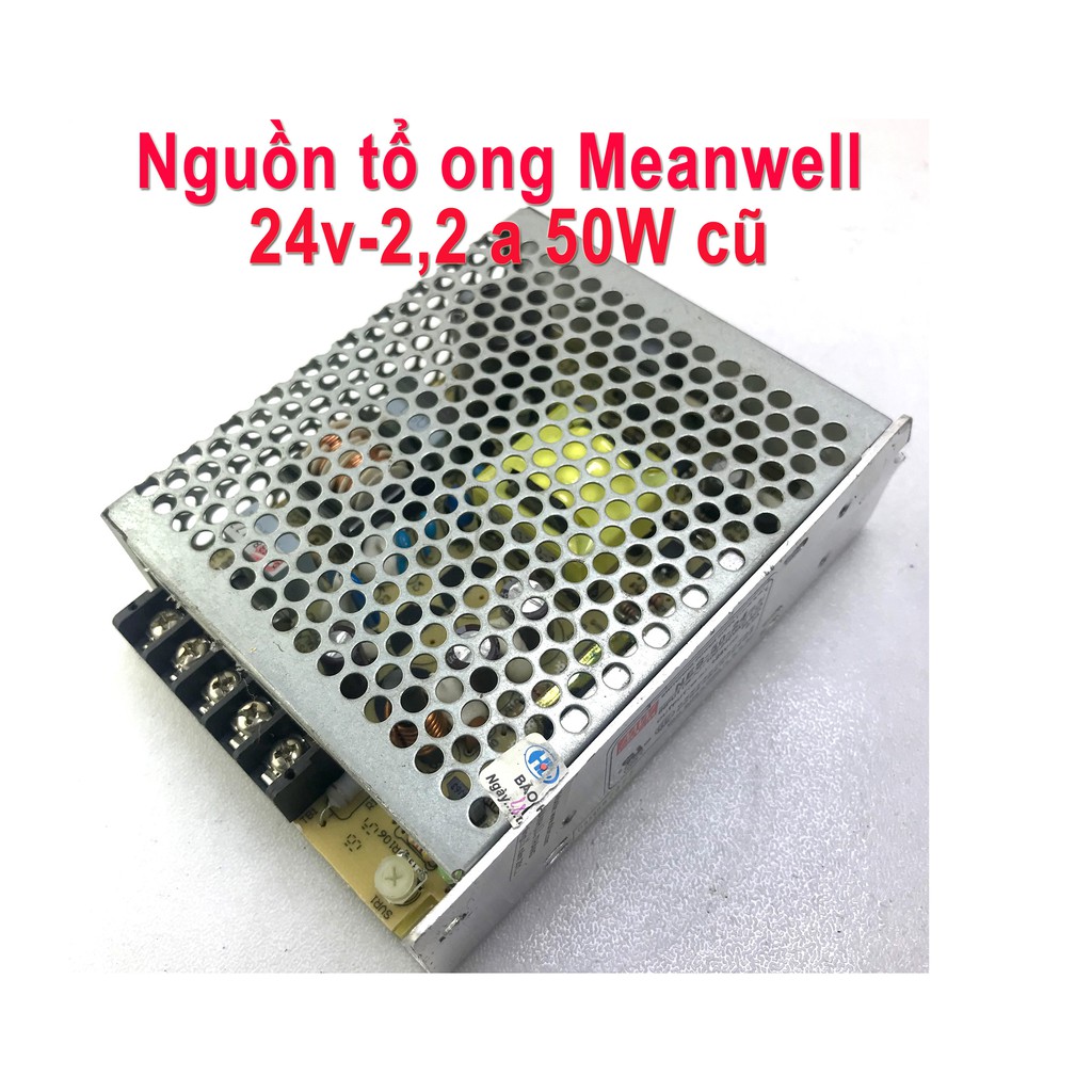 Nguồn tổ ong Meanwell 24v-2,2a ~4.2a cũ