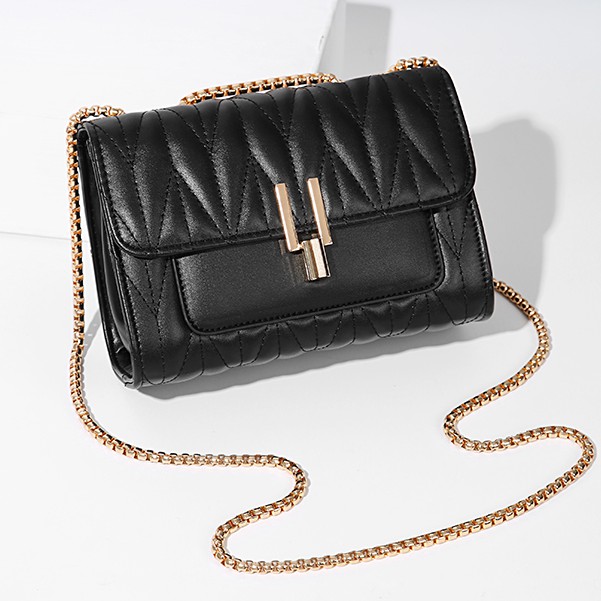 Túi Xách Nữ Đeo Chéo Thời Trang Đẹp Khóa Chữ Y, Vân Sóng Thiết Kế Sang Trọng TX04 - HAMAN | BigBuy360 - bigbuy360.vn