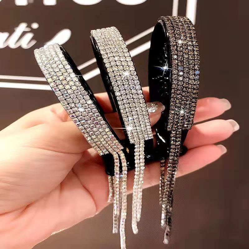 Kẹp tóc phối dây kim tuyến sang chảnh - UniLabel