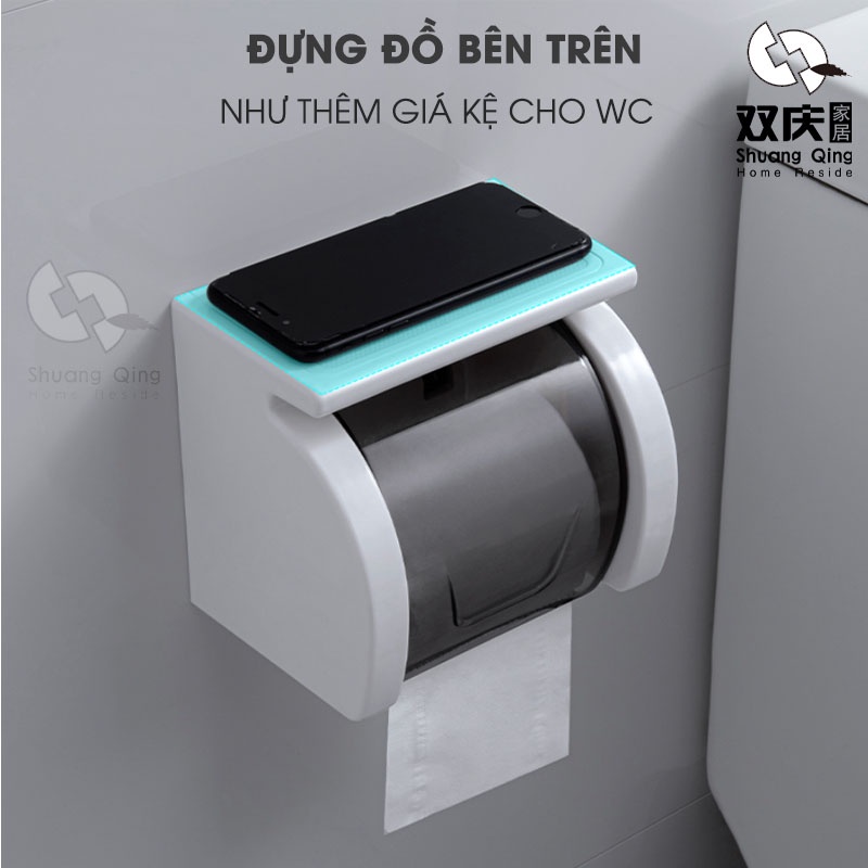 Hộp Đựng Giấy Vệ Sinh SHUANGQING Dán Tường Cho Nhà Vệ Sinh SQ-5083