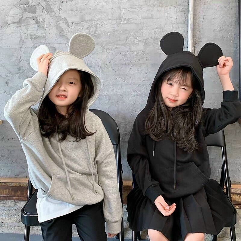 Áo ấm tai thỏ cho bé