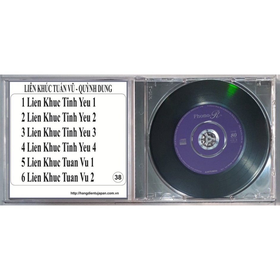 Bộ 8 CD ca sĩ Tuấn Vũ