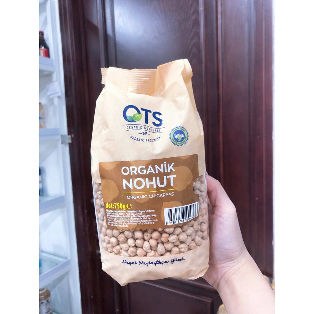 Đậu gà hữu cơ OTS Organik 750g