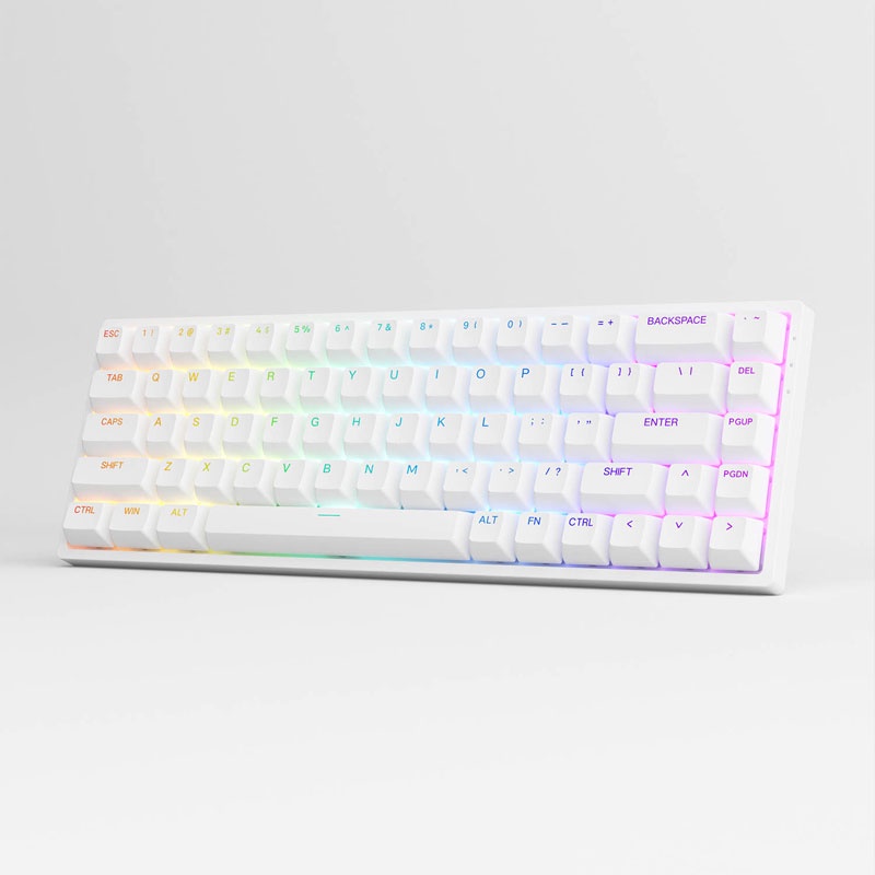 Bàn phím cơ AKKO 3068 v2 RGB – White