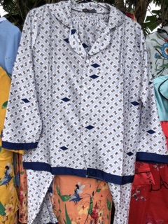 Bộ lụa satin dài