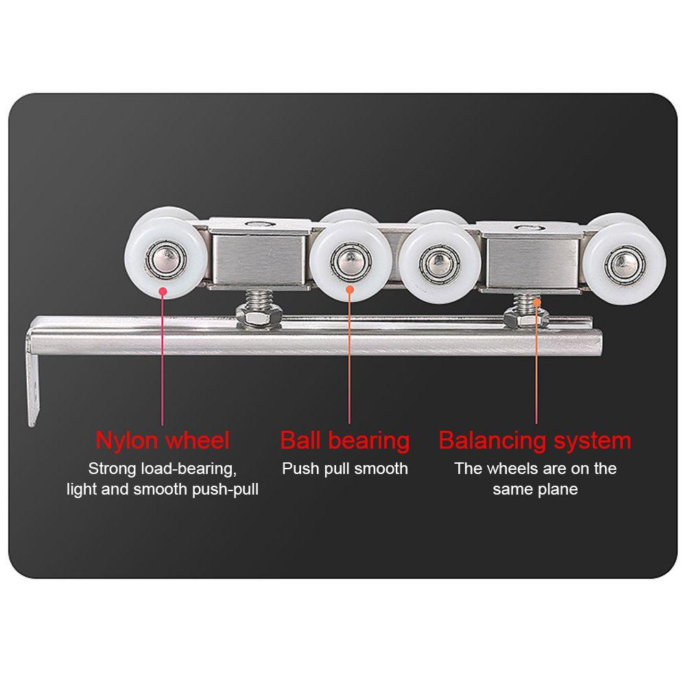 LET Bánh Xe Ròng Rọc Bằng Nilon Chuyên Dụng Cho Xe Lửa / Nội Thất