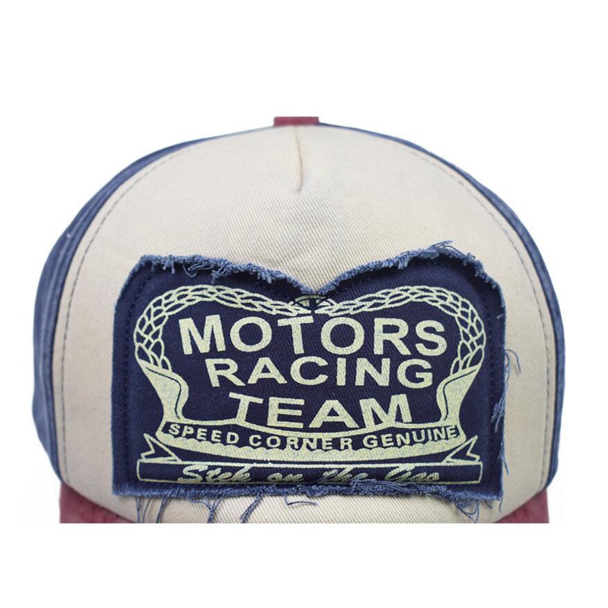 Mũ lưỡi trai bằng cotton hai màu phong cách cổ điển thời trang cho nam