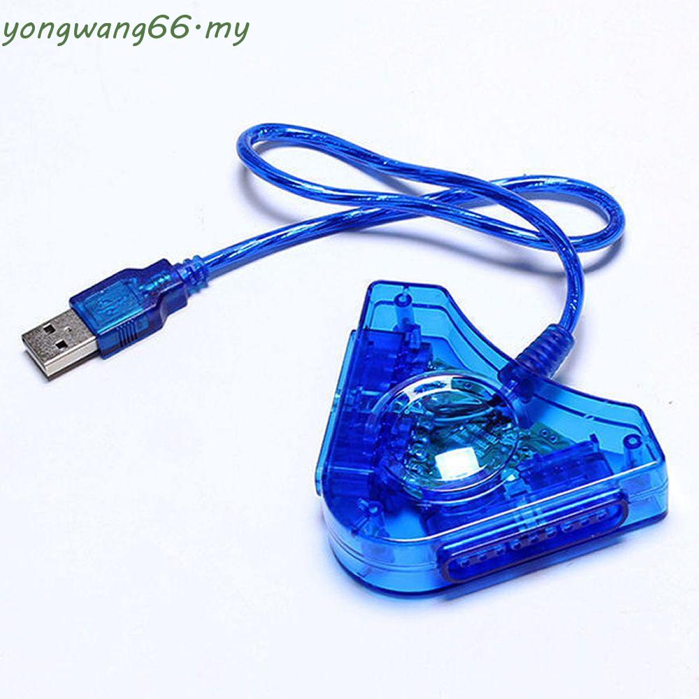 Bộ Chuyển Đổi Cáp Chia Cổng USB Và Tay Cầm Điều Khiển Chơi Game PS2 Cho PS1 PS2 Qua CD Dual Playstation