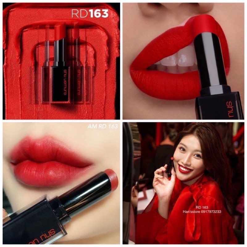 Son Shu Uemura Rouge Unlimited Matte , Shu 570, 163, 144