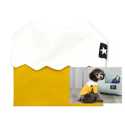 Cheepet Áo cổ sau có cúc cho chó mèo / Thú cưng