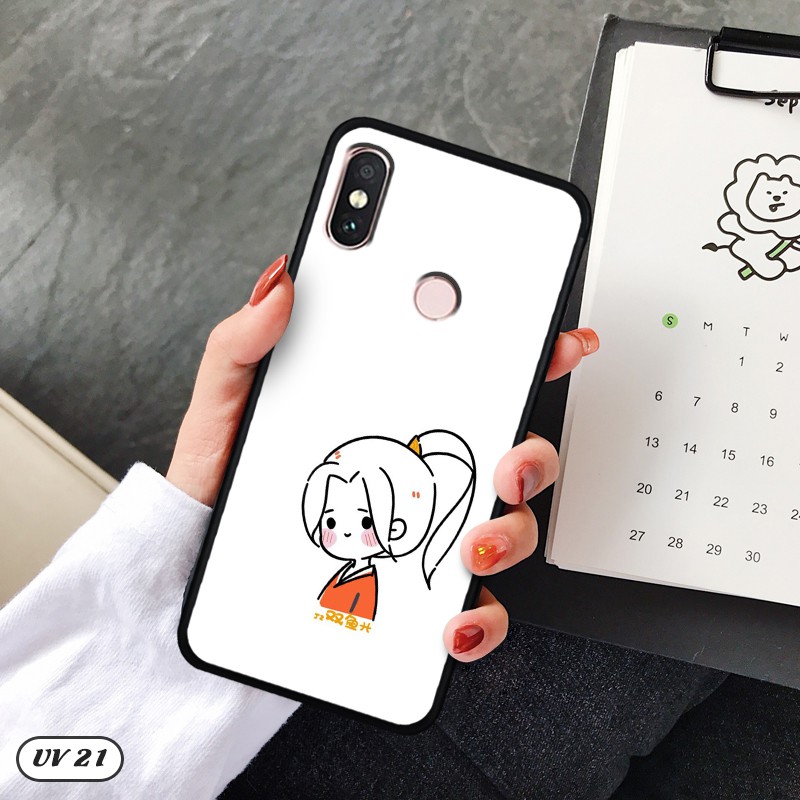 Ốp lưng Xiaomi Redmi Note 5 Pro -lưng nhám , ngộ nghĩnh