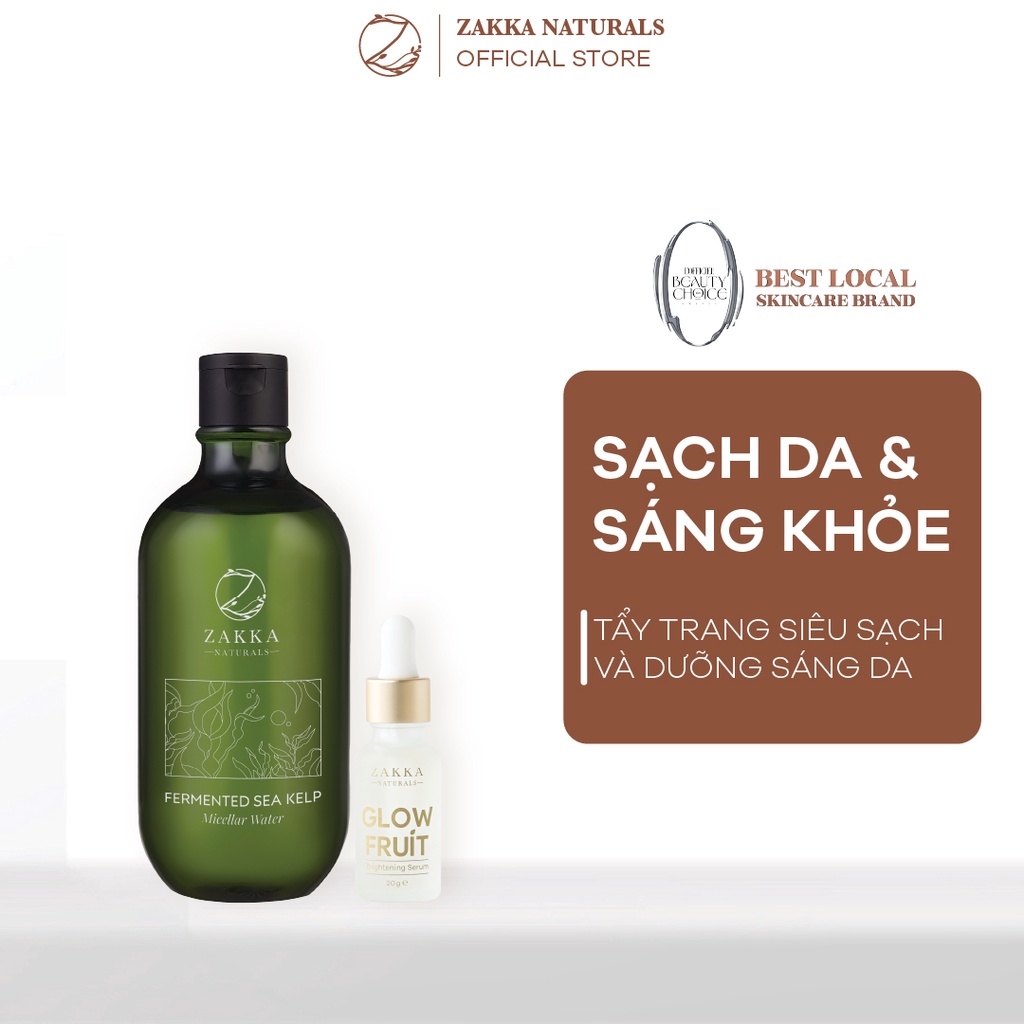 Bộ Đôi Da Sạch Sáng Khoẻ Zakka Naturals 9