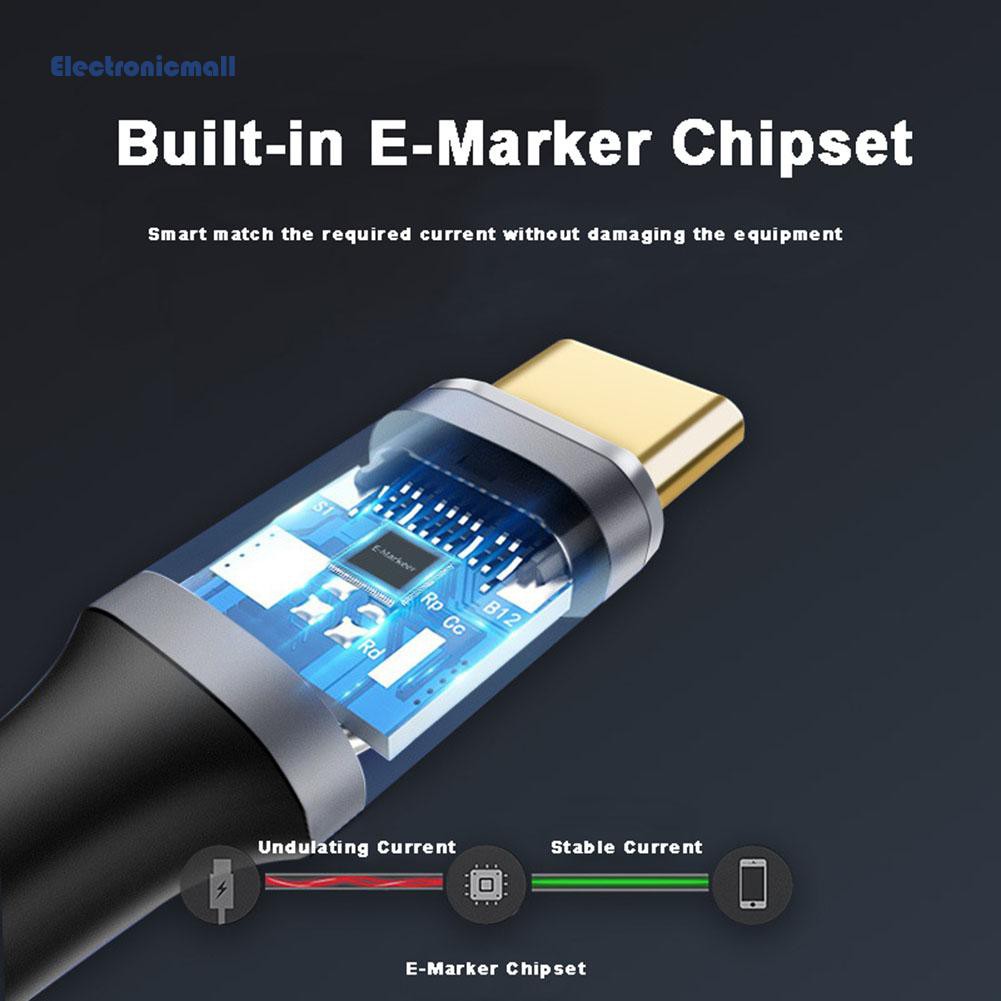 Dây Cáp Sạc Dữ Liệu Usb Loại C 100w 10gbps 4k Tiện Dụng | BigBuy360 - bigbuy360.vn