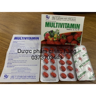 Viên uống MULTIVITAMIN-Bổ sung Vitamin B1, B2, B6, PP