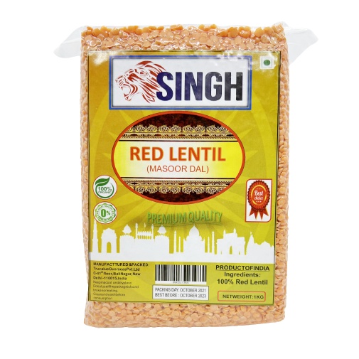 Đậu Lăng Đỏ Ấn Độ Red Lentil  1kg