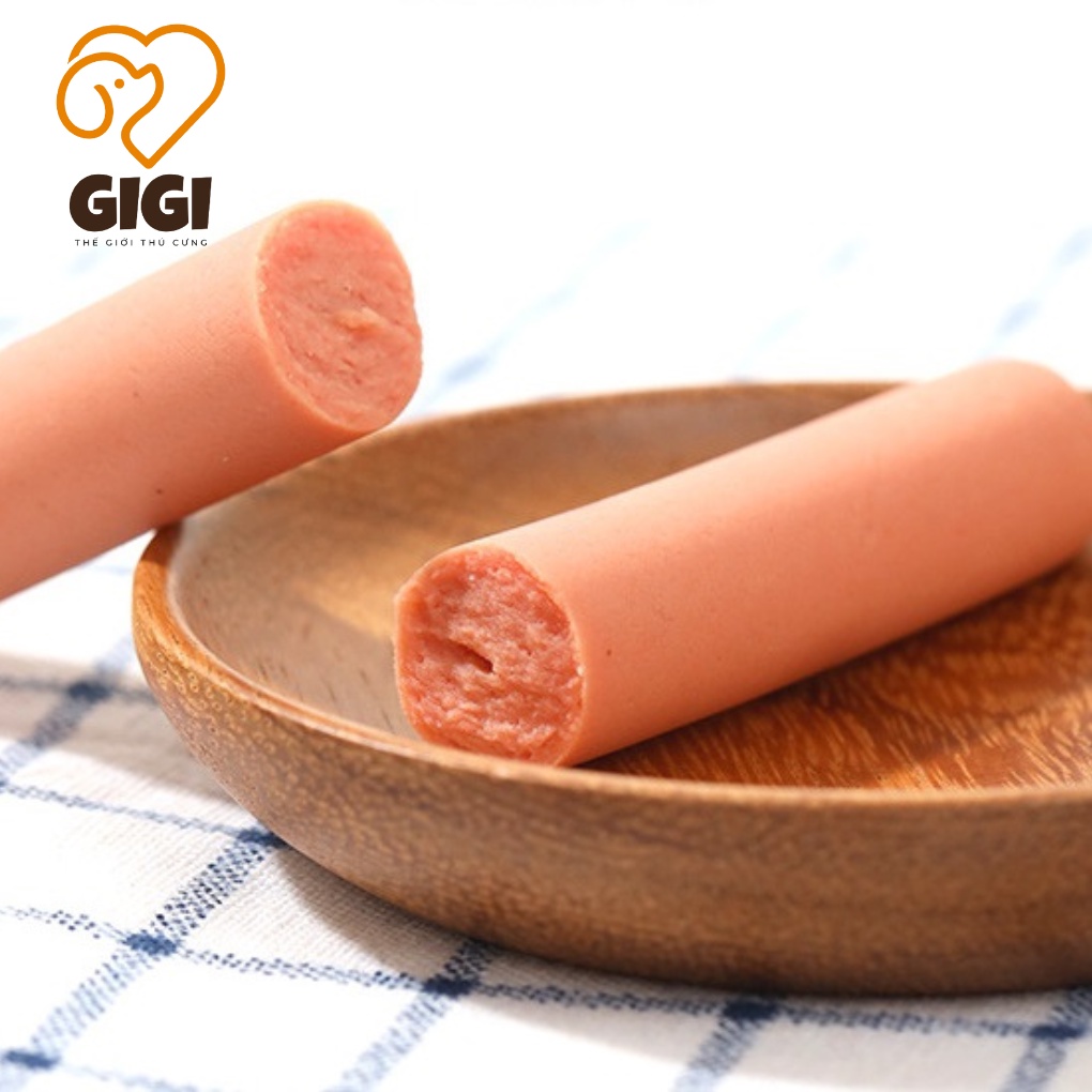 Xúc xích thanh 15g cho chó mèo Bioline thơm ngon bổ sung dinh dưỡng cho thú cưng - GiGi Pet Shop