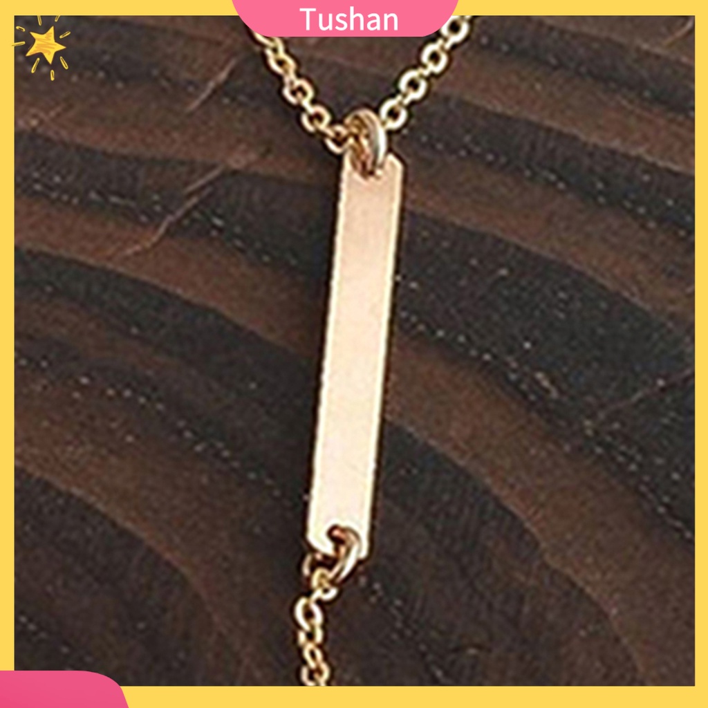 TUSH_Women Fashion Pendant Chain Choker Statement Bib Necklace Jewelry Charm
