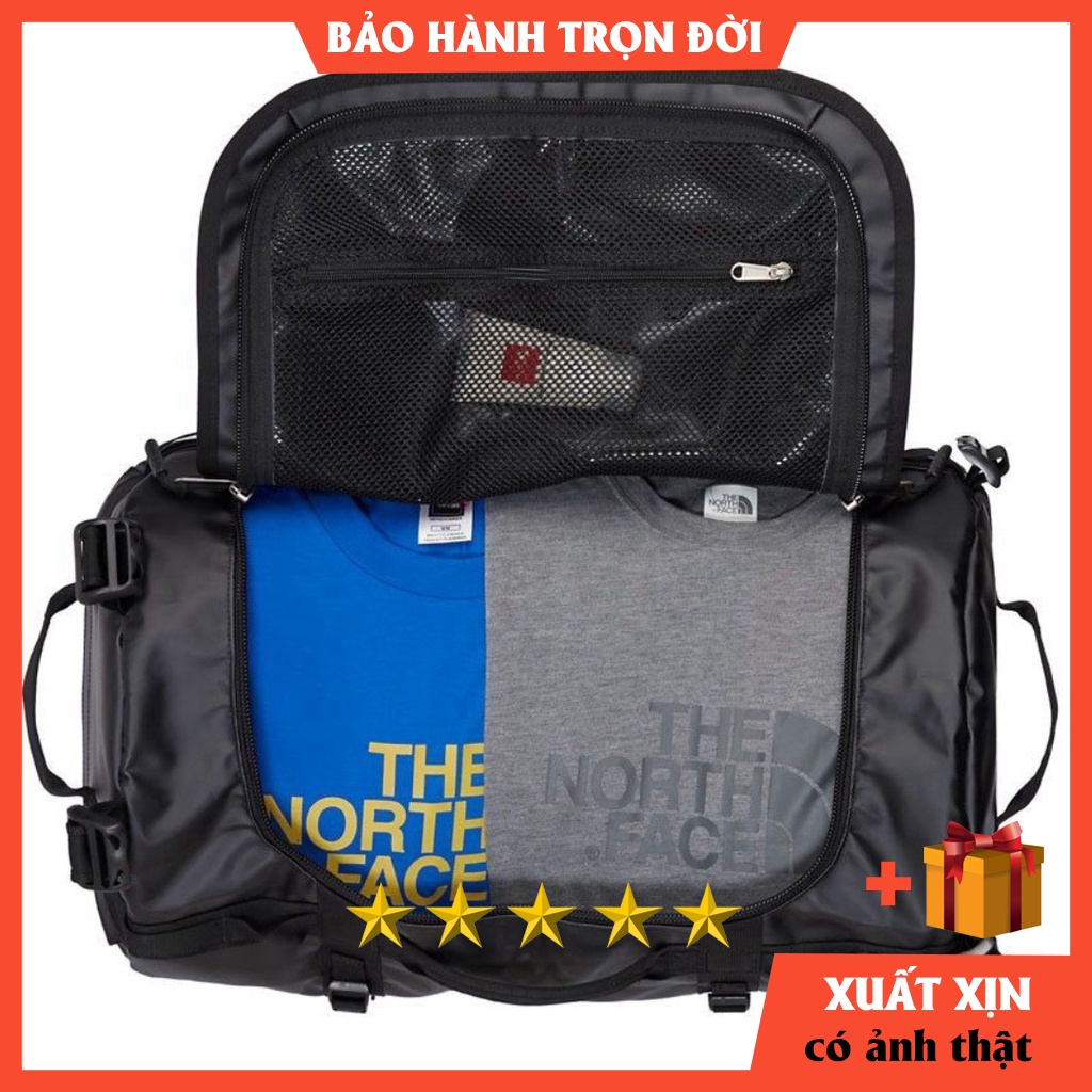 Túi Trống Balo Thể Thao Đi GYM Du Lịch N.F. Base Camp Duffel - Chống Nước, Thể Tích 51L, size Nam nữ, Độ Bền 10 năm Xịn