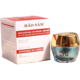 Kem Hảo Sâm nám tàn nhang( cam kết hết nám)