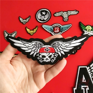 1 Sticker Ủi Thêu Hình Đôi Cánh