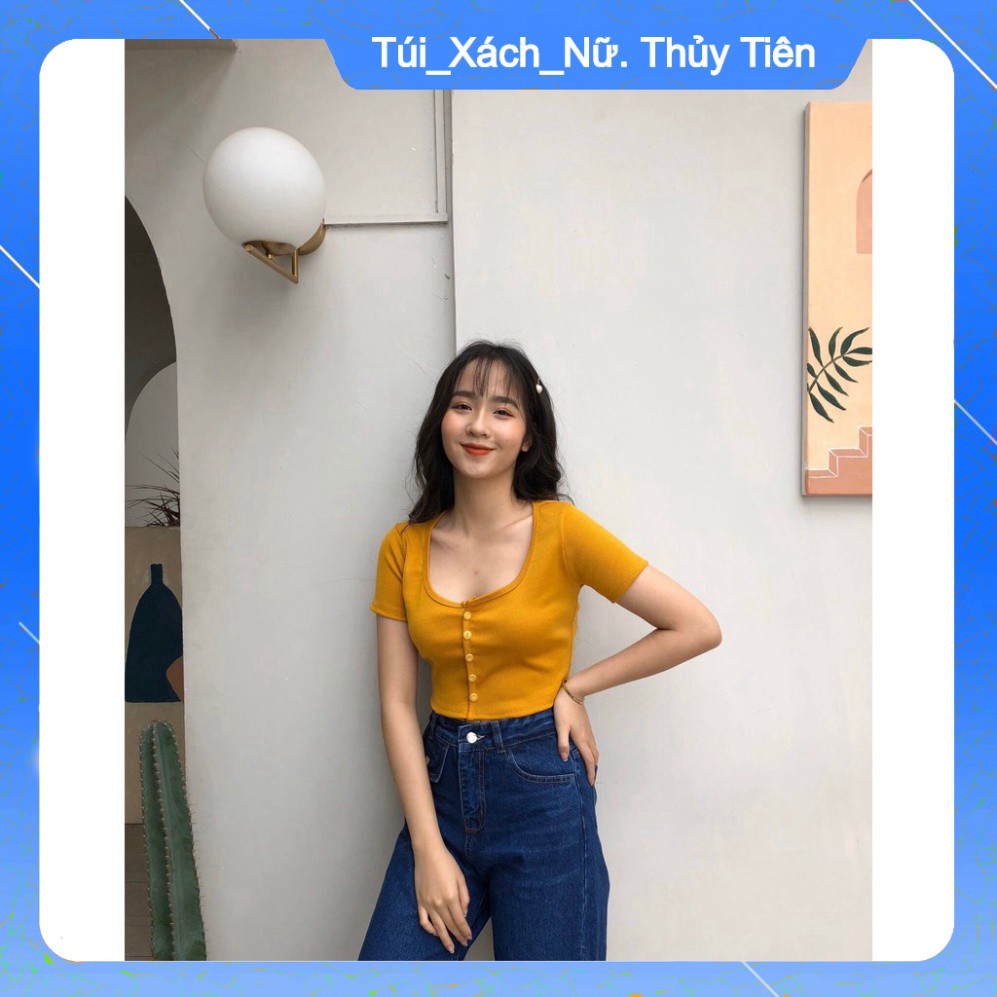 (Giá Gốc) ÁO CROPTOP LEN TĂM CÚC DỌC 6 MÀU LOẠI MỚI - CROPTOP CÚC NGỰC TÍM XANH MINT HOT - mẫu mới -👗TTshop👑