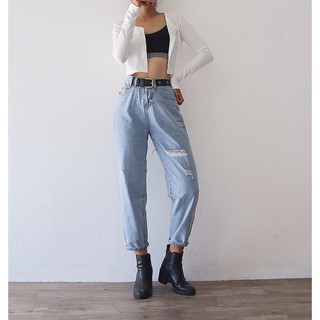 QUẦN JEANS RÁCH ĐÙI