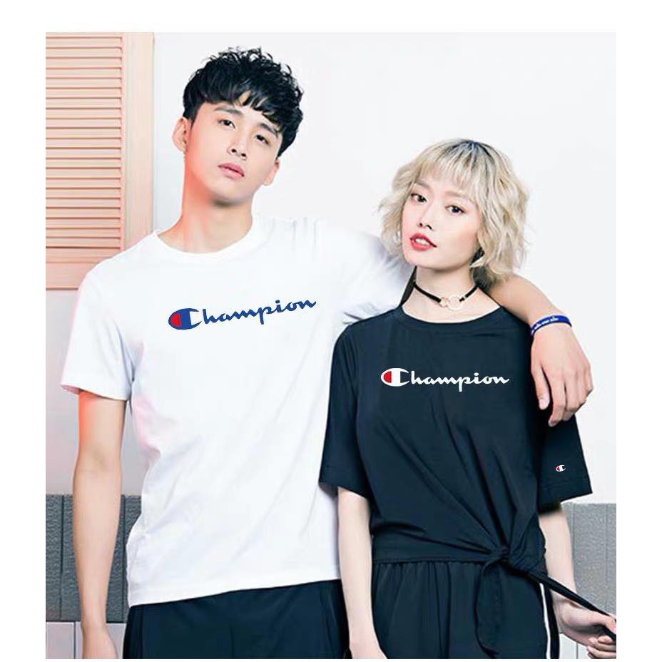 Áo Thun Nam Nữ Champion Cotton Unisex