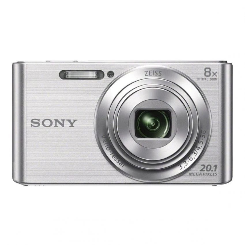 Máy ảnh KTS Sony Cyber-shot W DSC-W830 20.1MP và zoom quang 8x (Bạc) + Tặng thẻ 8GB , 32GB + Bao đựng máy | BigBuy360 - bigbuy360.vn