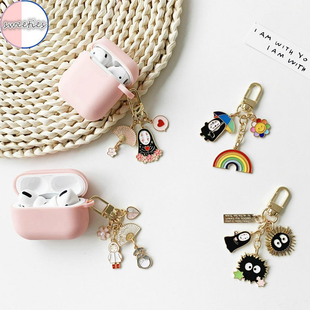 Móc khóa hình nhân vật hoạt họa xinh xắn DIY