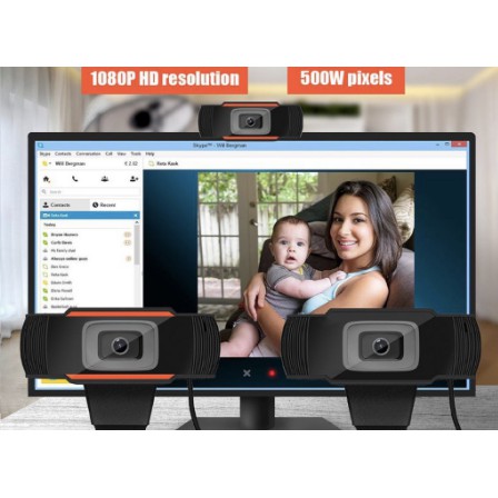 Webcam USB 2.0 1080P tiện lợi dành cho máy tính | BigBuy360 - bigbuy360.vn