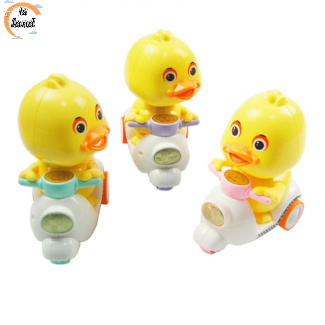 Đồ Chơi Hình Chú Vịt Vàng Dạng Xoay Vui Nhộn Cho Bé