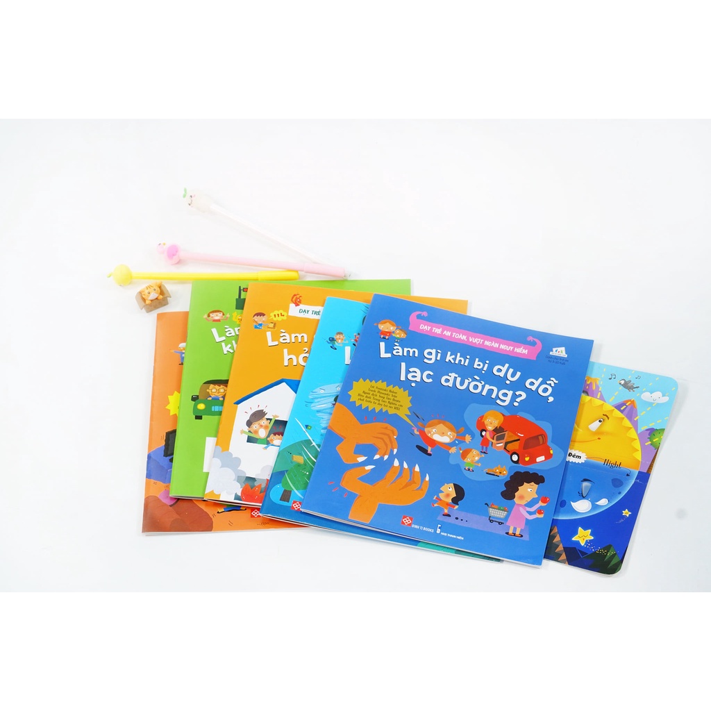 Sách - Dạy trẻ an toàn, vượt ngàn nguy hiểm (bộ 5 cuốn)