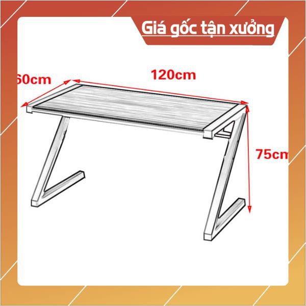 [FREESHIP- HÀNG ĐẸP] Bàn Làm Việc Chân Z - SNOITHAT Gỗ Kết Hợp chân sắt| Nội thất phòng làm việc | BigBuy360 - bigbuy360.vn
