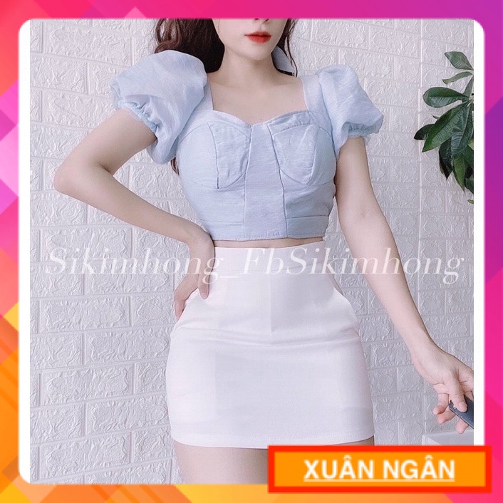 ÁO CROPTOP CÓ MÚT NGỰCHÓT