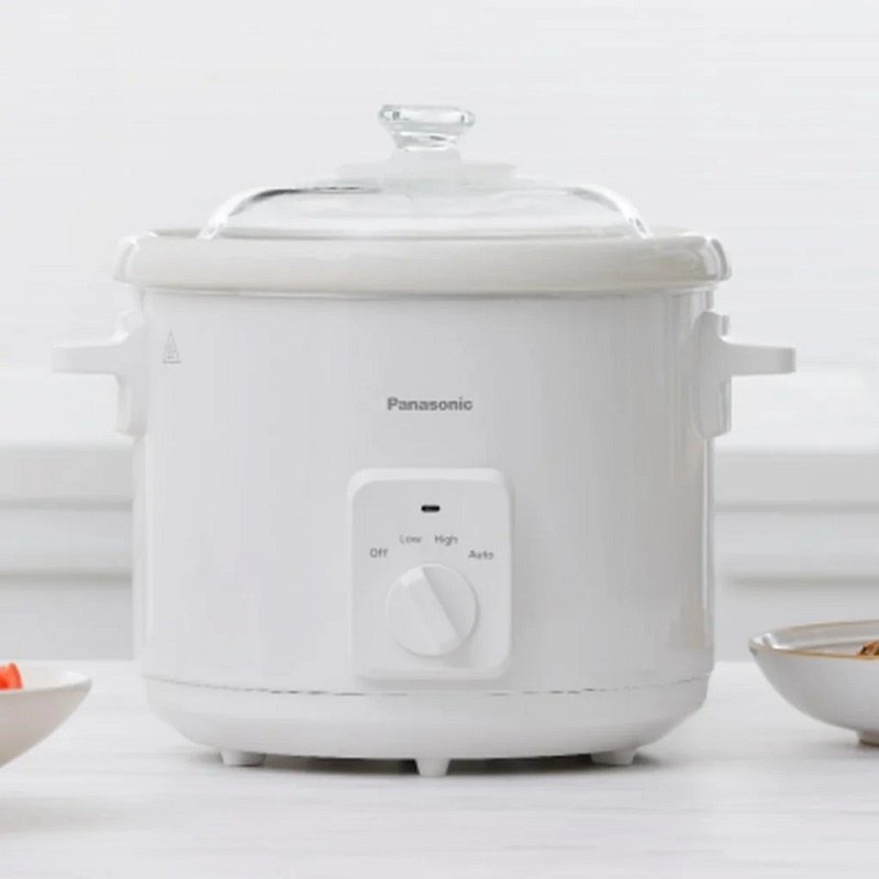 Nồi Nấu Chậm Panasonic NF-N31AWRA 3 Lít, NF-N51AWRA 5 Lít - Hàng Chính Hãng - Bảo Hành 12 Tháng