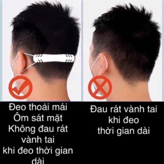 Combo 3 Kẹp móc đeo khẩu trang