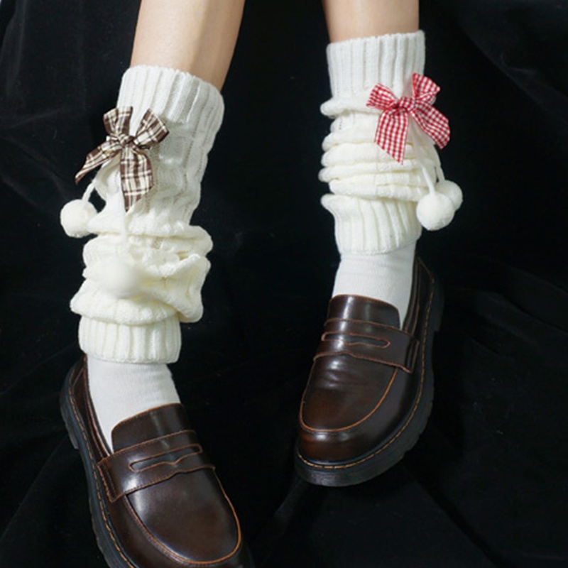 Youyo Vớ Dệt Kim Dài Qua Gối Dáng Rộng Giữ Ấm Chân Phong Cách Lolita Nhật Bản Mùa Đông Cho Nữ