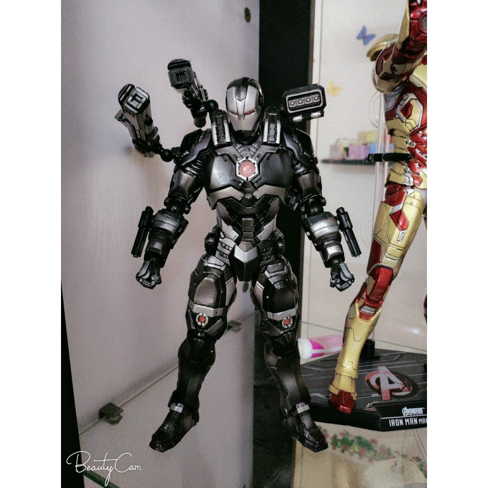 Mô hình Iron man đen - War Machine - Play art kai PAK