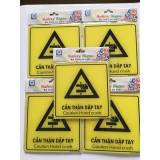 BIỂN BÁO - CẨN THẬN DẬP TAY