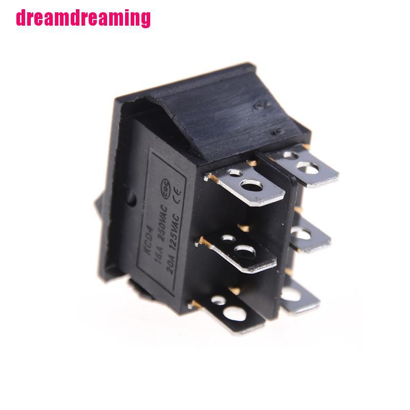 1 Kcd4 On / Off / On 6 16a / 250vac 20a / 125vac Chất Lượng Cao