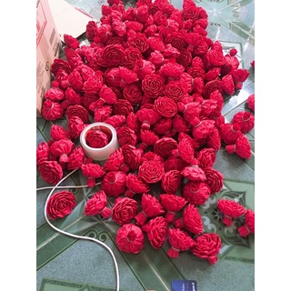 1 đầu bông hoa giấy nhún