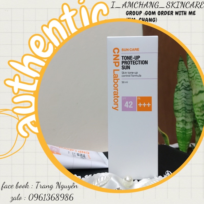 Sẵn kem chống nắng CNP laboratory 50ml