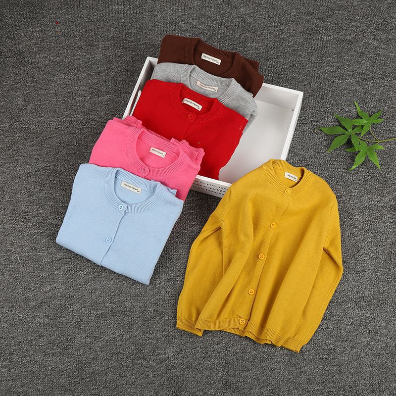 Áo khoác Cardigan dệt kim thời trang đáng yêu cho bé