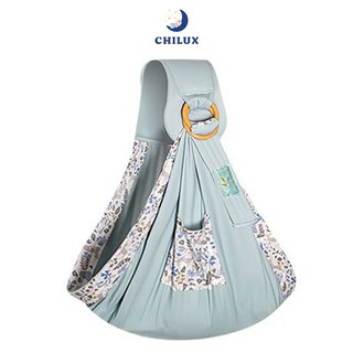 Khăn choàng che bé bú Chilux, đa năng cho mẹ sử dụng tiện lợi, có thể làm địu vải em bé,tặng kèm túi rút đựng mang theo
